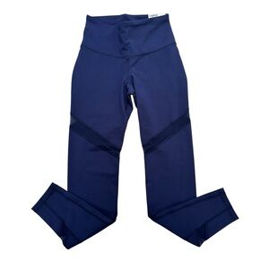 NEW Old Navy Active Women’s Dark Blue Cut Out Mesh Leggings
